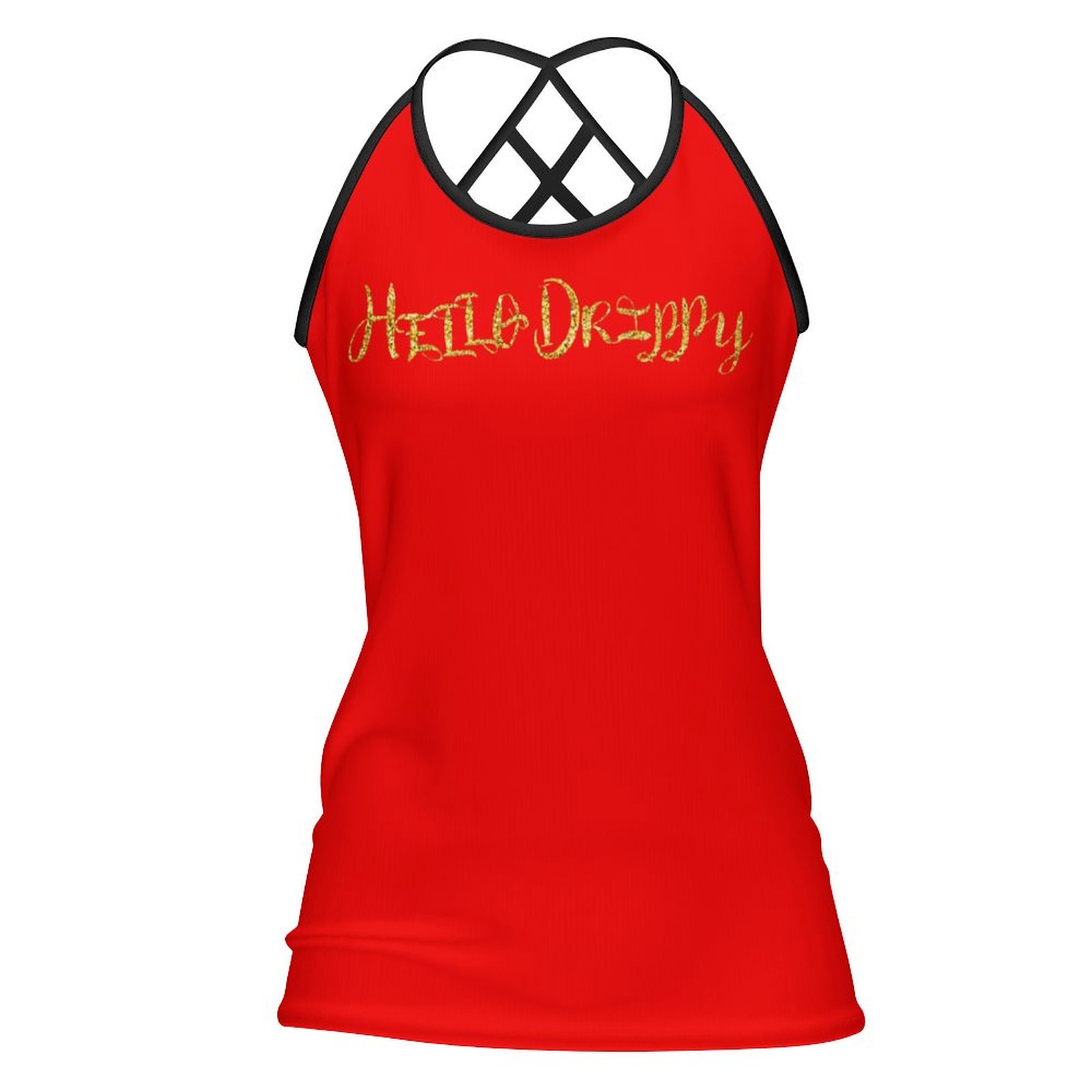 HelloDrippy® Criss-Cross Open Back Tank Top - Image 6