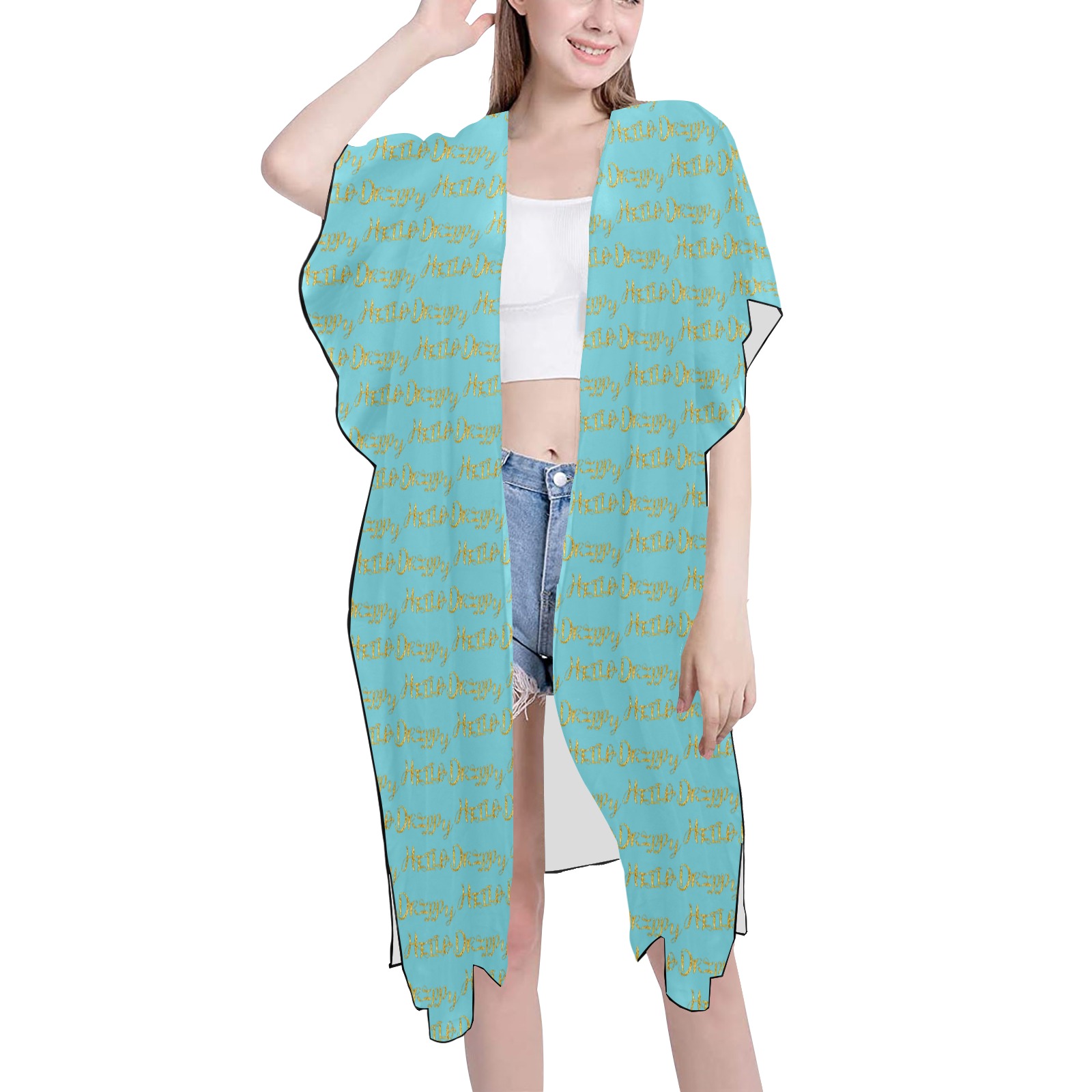 Luxe Chiffon Wrap - Image 6