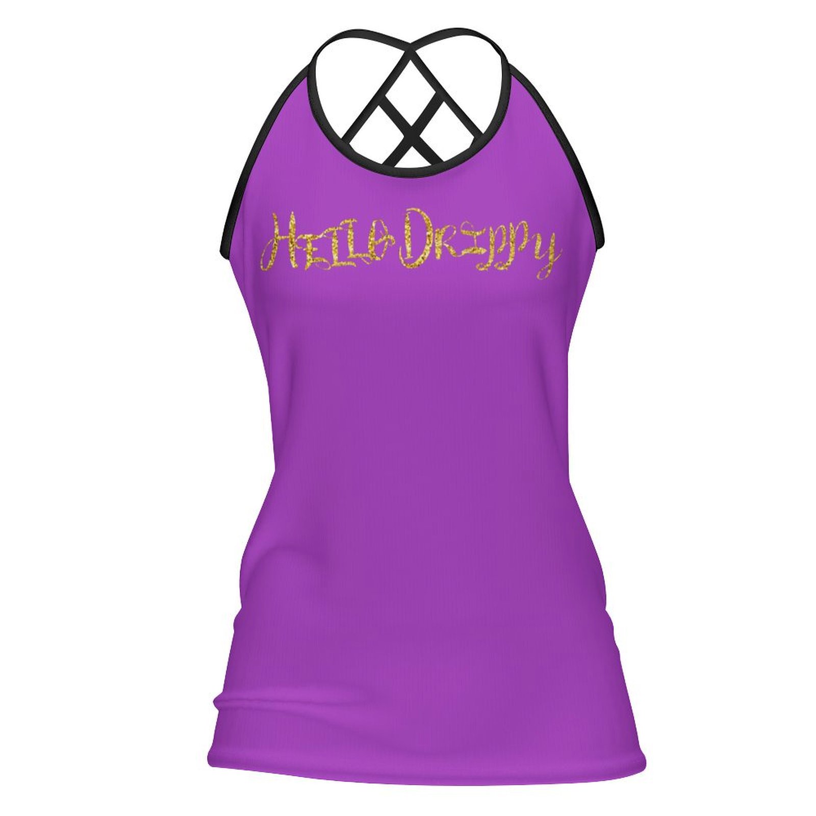 HelloDrippy® Criss-Cross Open Back Tank Top - Image 14