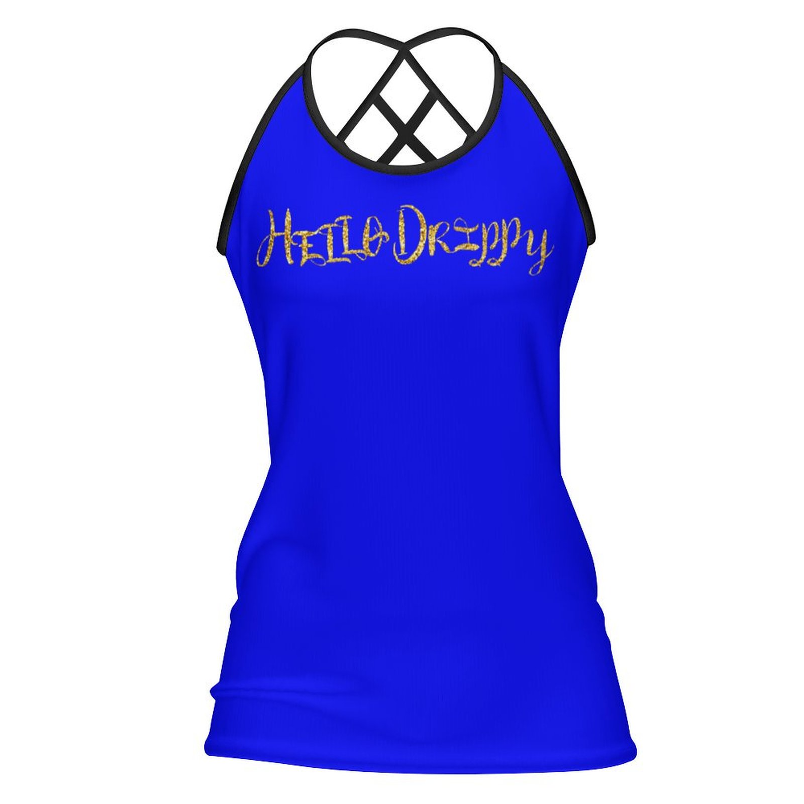HelloDrippy® Criss-Cross Open Back Tank Top - Image 8