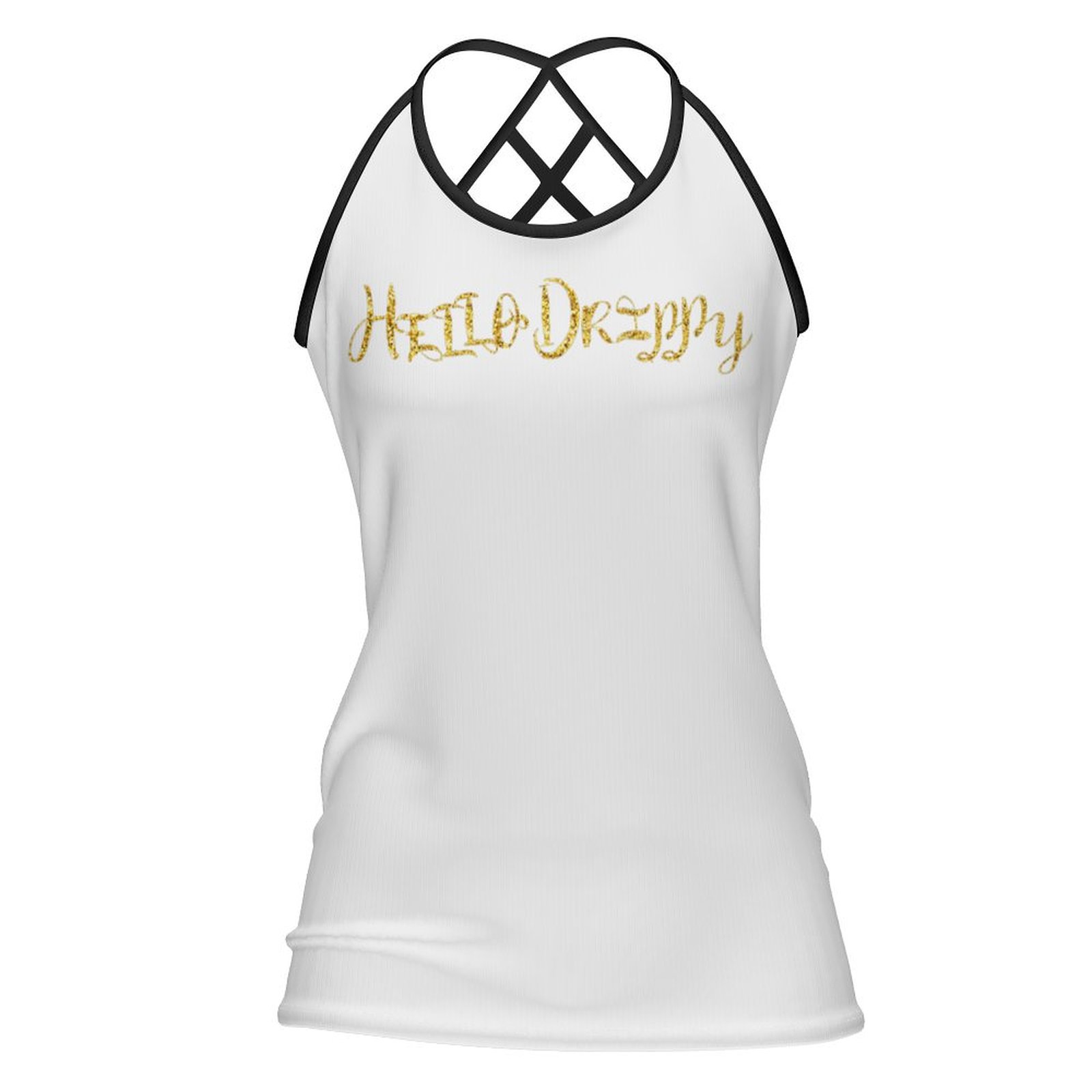 HelloDrippy® Criss-Cross Open Back Tank Top - Image 4