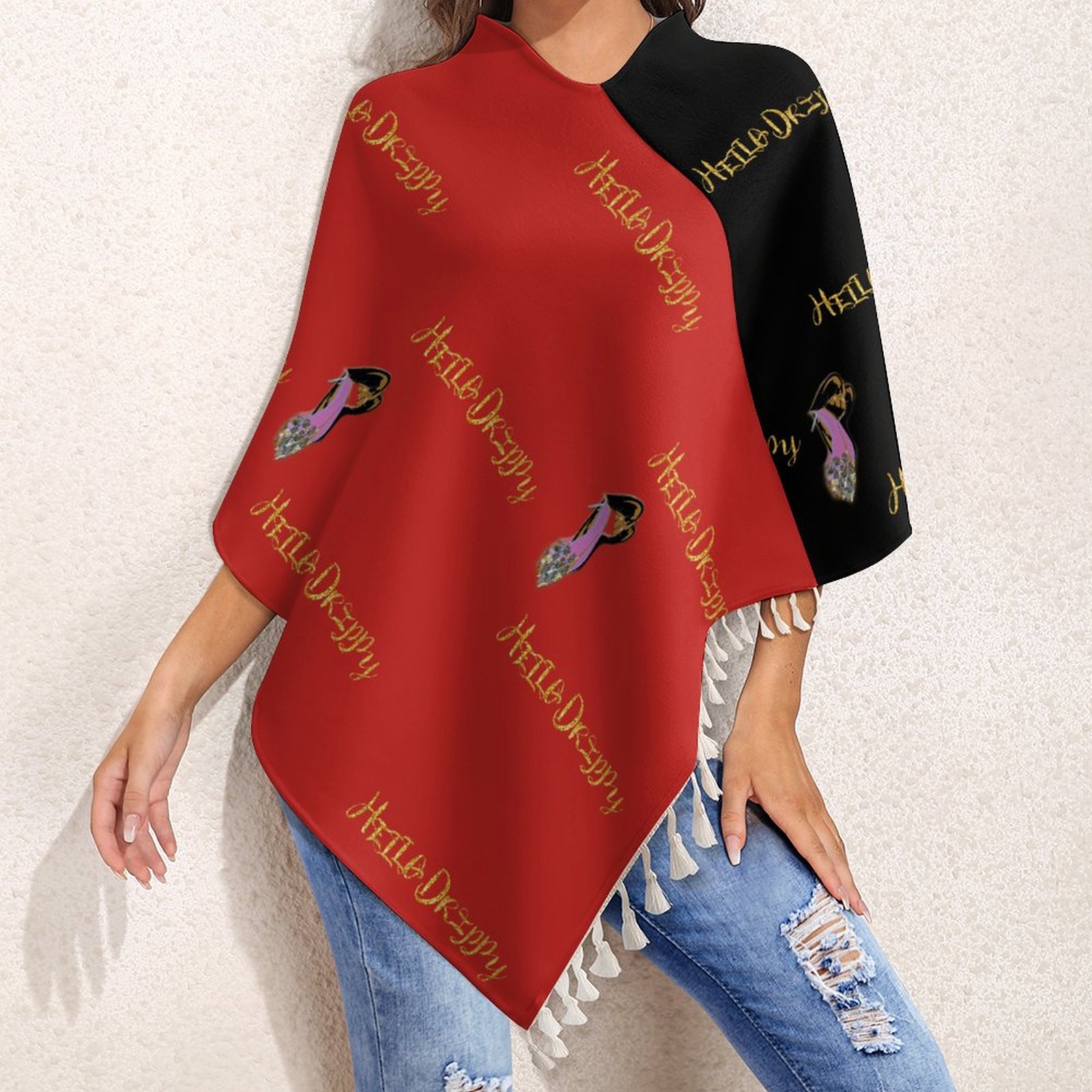 Barely-There Fringed Cape - Image 11