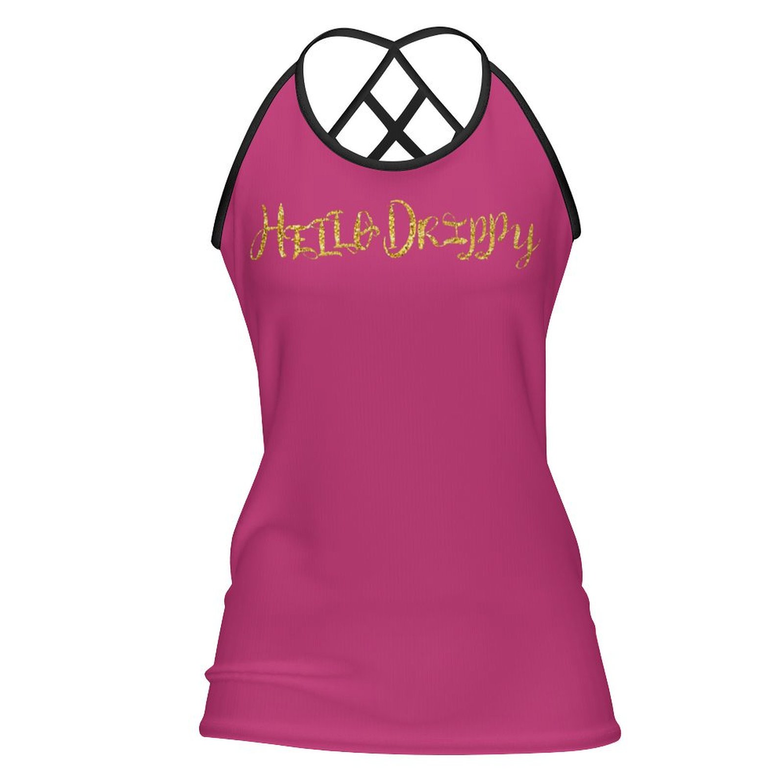 HelloDrippy® Criss-Cross Open Back Tank Top - Image 10