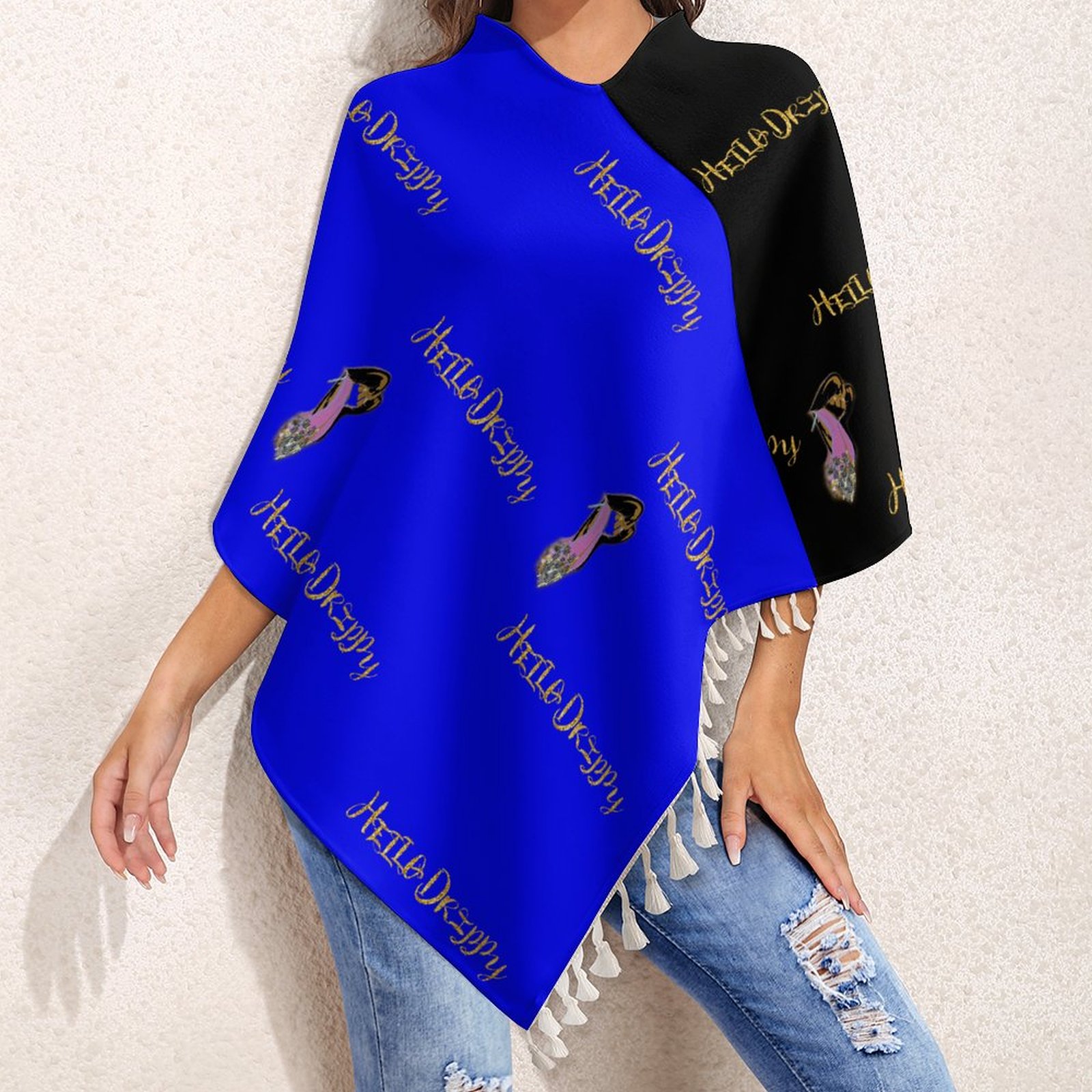 Barely-There Fringed Cape - Image 10