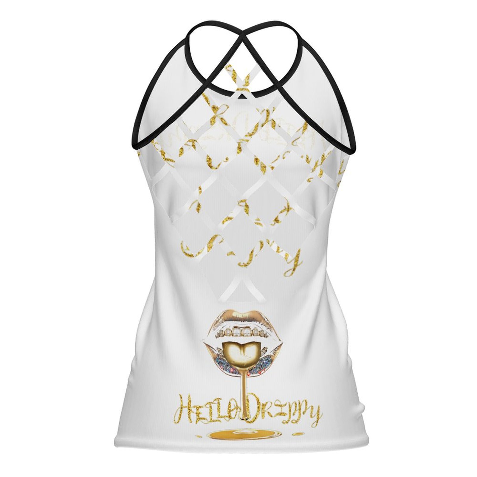 HelloDrippy® Criss-Cross Open Back Tank Top - Image 5