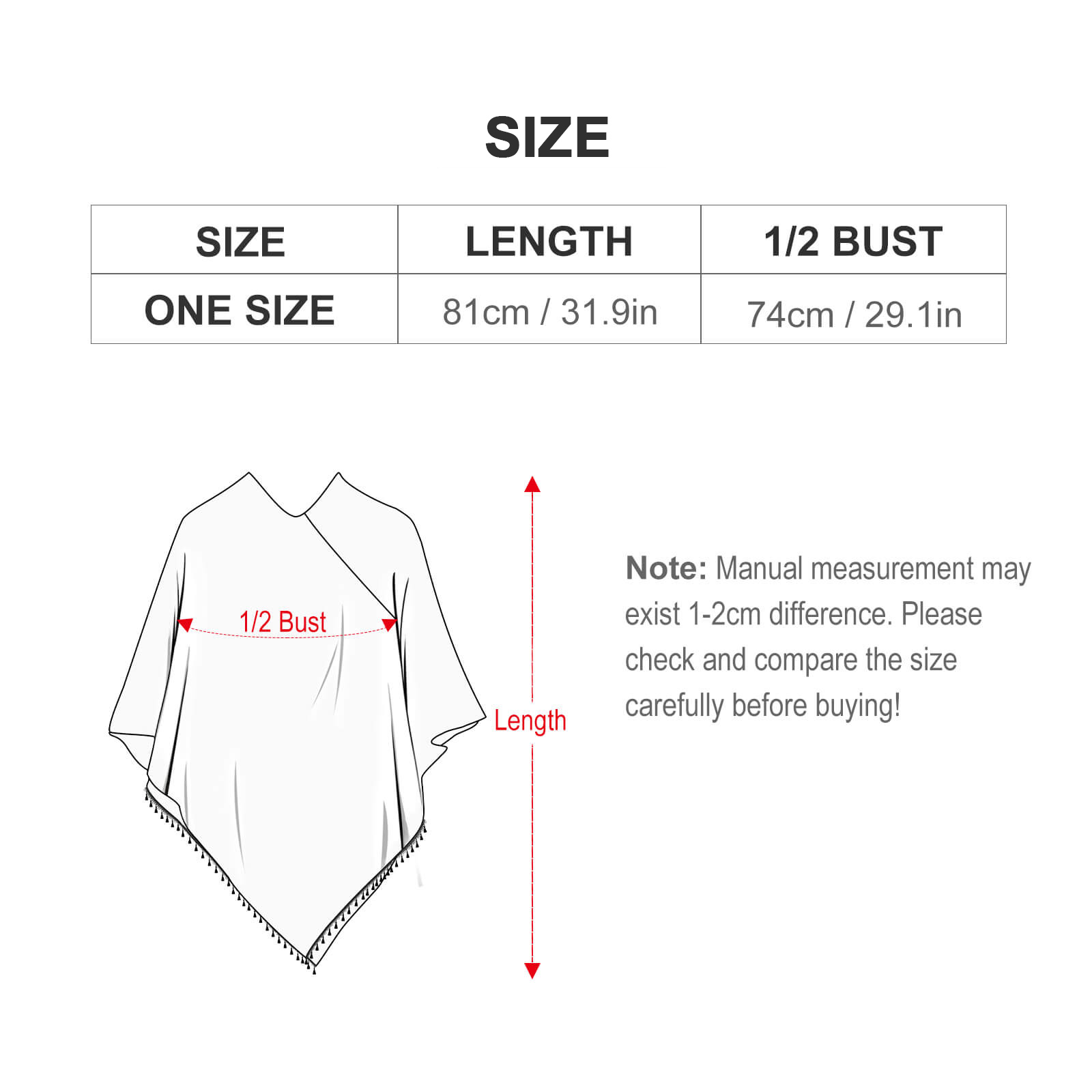 Barely-There Fringed Cape - Image 13