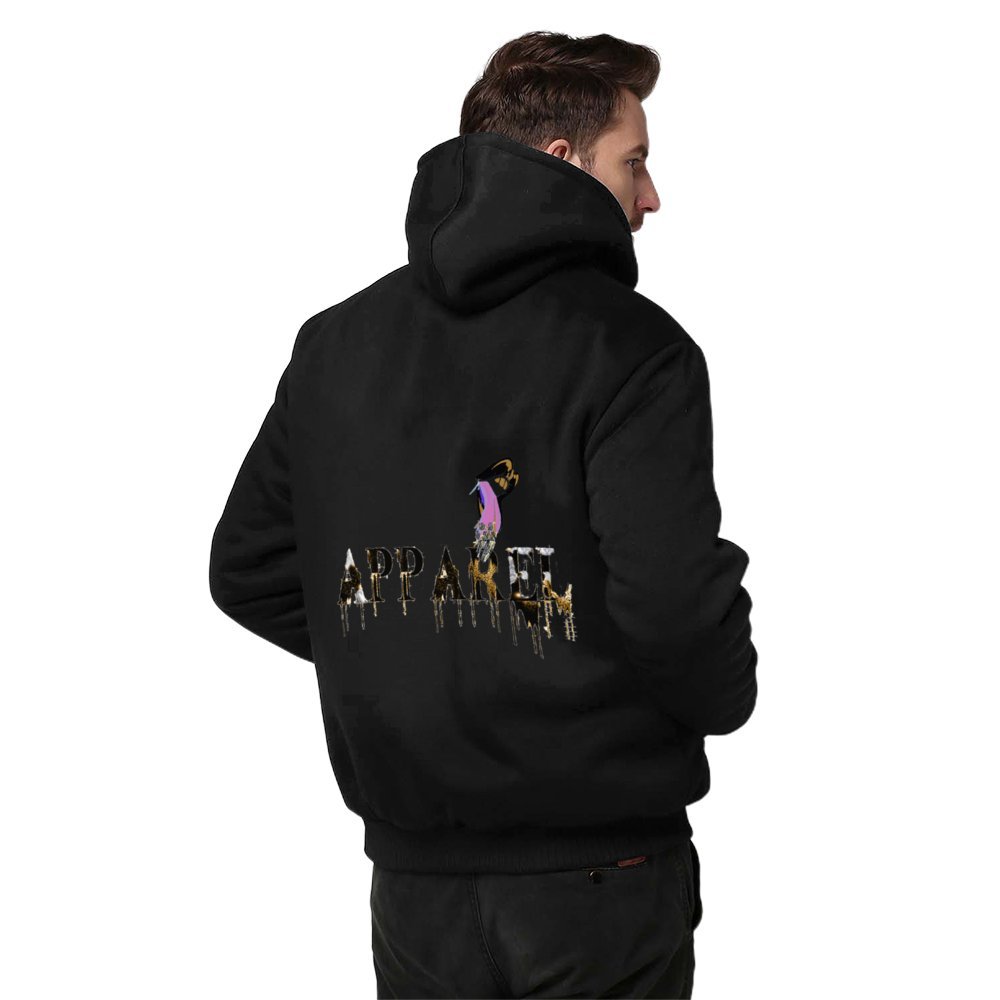 Drippy Mouth Fleece Lined Zipper Hoodie - Image 3