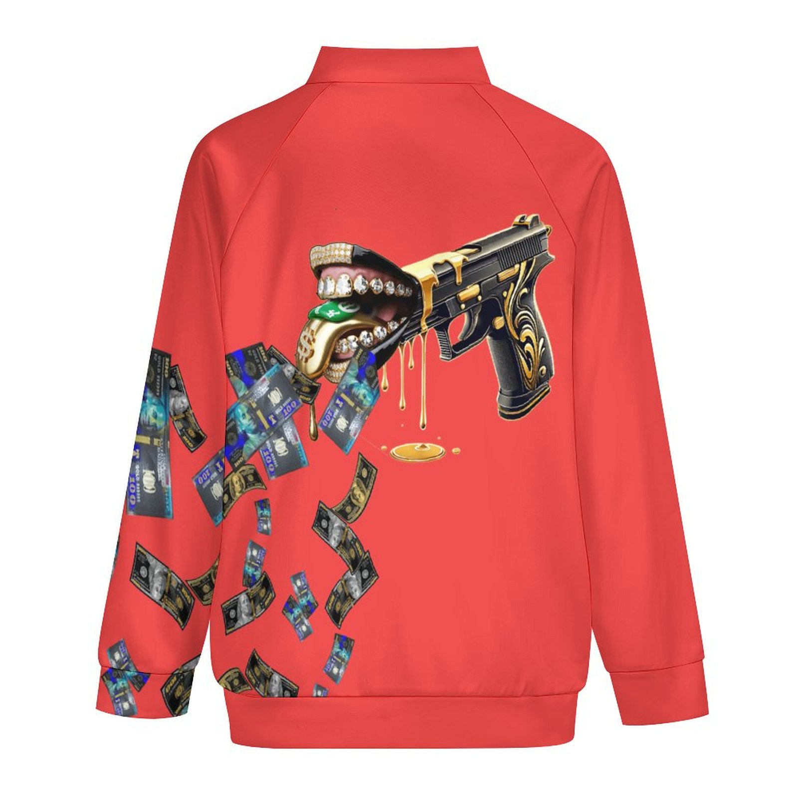 LoudMouth Crew-neck Zipper Cardigan - Image 8