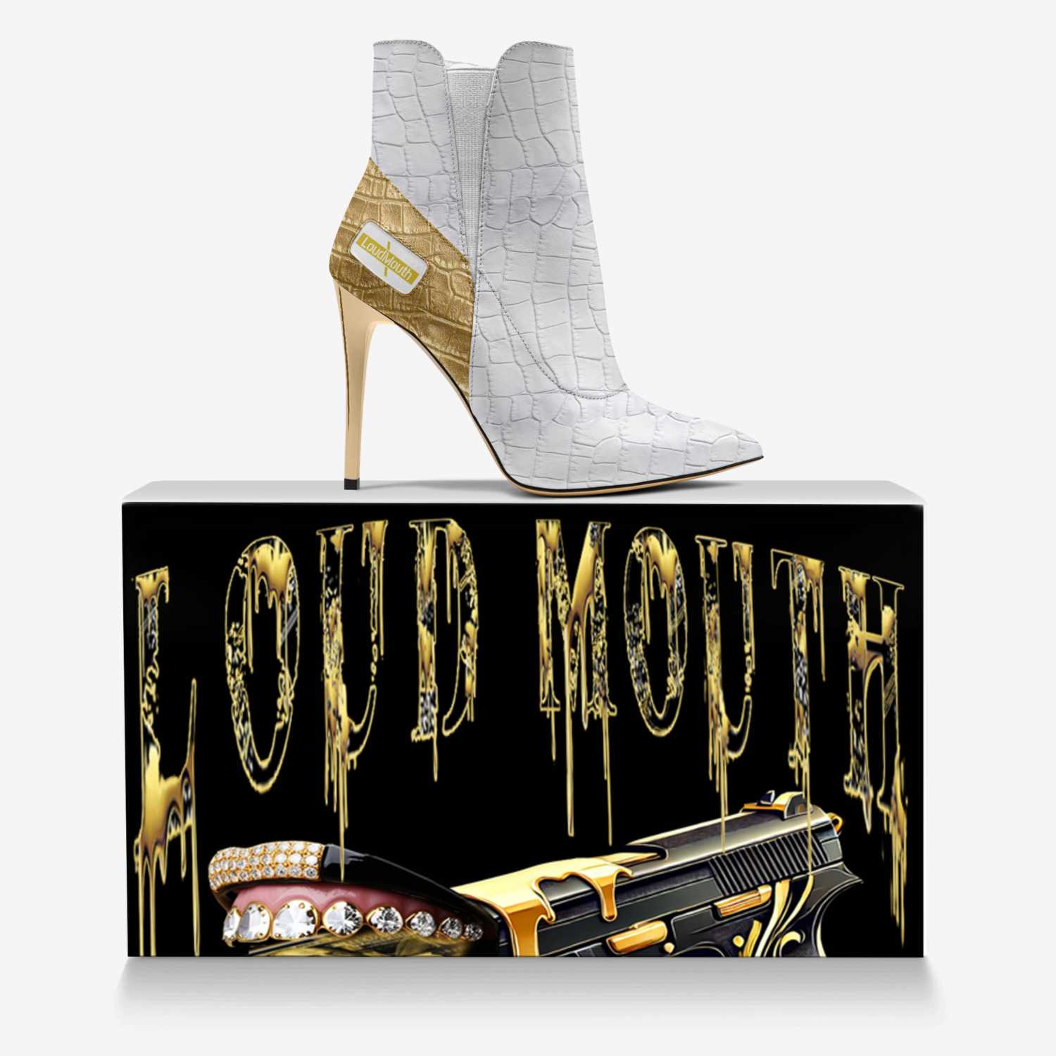 LoudMouth Sno-Cap Heels